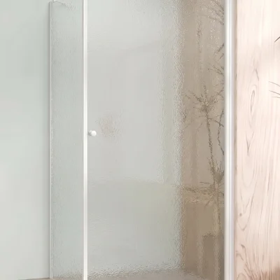ALFA COMBI 80x80 White/Grape Štvorcová sprchová zástena