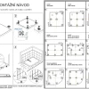 Lepiaca nožička k sprchovacím vaničkám - náhled 5