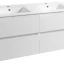 PANEDA umyvadlová skříňka 119x55x45,2cm, bílá